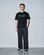 comment it out Premium Shirt — Black Model Full Body