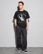 Off To Regulate Dopamine Premium Shirt — Black Model Full Body