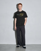 chaos builds character Premium Shirt — Black Model Full Body