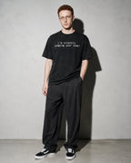 i'm silently judging your code Premium Shirt — Black Model Full Body