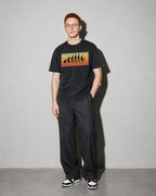 evolution of developers Premium Shirt — Black Model Full Body