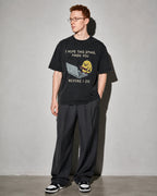 I Hope This Email Finds You Before I Do Premium Shirt — Black Model Full Body
