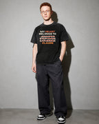 My Heart Belongs To Claude Premium Shirt — Black Model Full Body