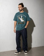 Off To Regulate Dopamine Premium Shirt — Blue Spruce Model Full Body