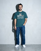 never forget Premium Shirt — Blue Spruce Model Full Body
