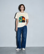 localhost vs production Premium Shirt — Ivory Model Full Body