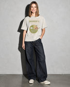engineer's attention Premium Shirt — Ivory Model Full Body