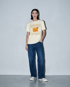 survived another meeting Premium Shirt — Ivory Model Full Body