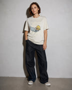 I Hope This Email Finds You Before I Do Premium Shirt — Ivory Model Full Body