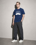 Senyor Engineer Premium Shirt — True Navy Model Full Body