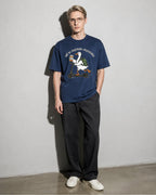 Off To Regulate Dopamine Premium Shirt — True Navy Model Full Body