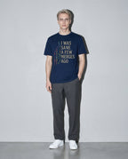 i was sane few merges ago Premium Shirt — True Navy Model Full Body