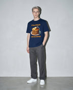 Fullstack Engineer - Pancake Premium Shirt — True Navy Model Full Body