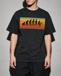 evolution of developers Premium Shirt — Black Model Zoom Hero