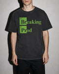 Breaking Prod Premium Shirt — Black Model Zoom Hero