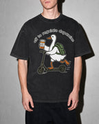 Off To Regulate Dopamine Premium Shirt — Black Model Zoom Hero