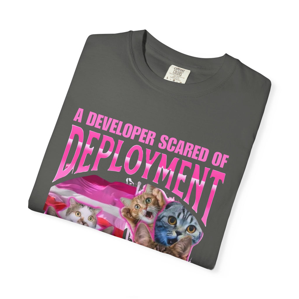 developer scared of deployment Shirt