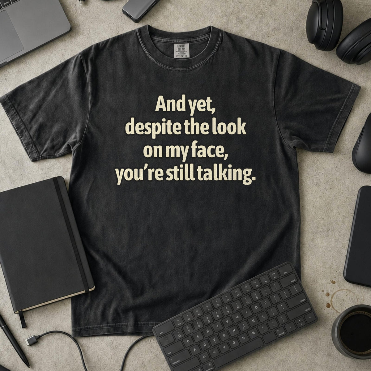 Nerd Collection Artwork 010 Premium Shirt - Black mockup