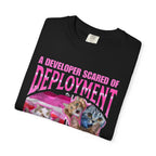 developer scared of deployment Shirt