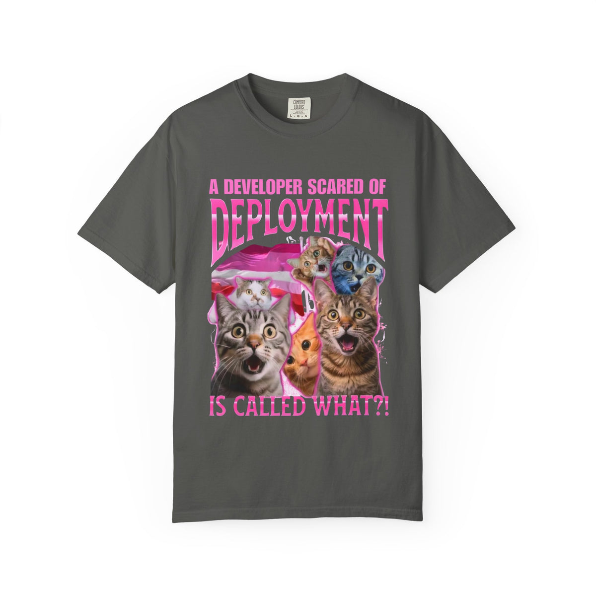 developer scared of deployment Shirt