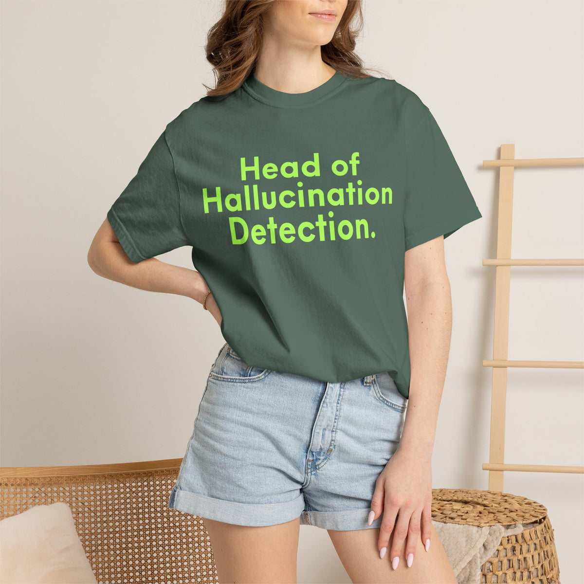 Head of Hallucination Detection Shirt