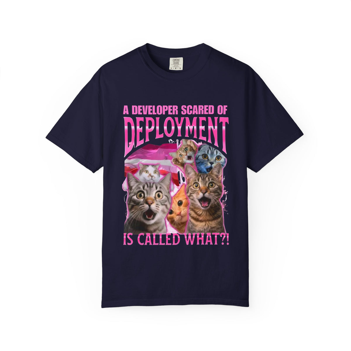 developer scared of deployment Shirt