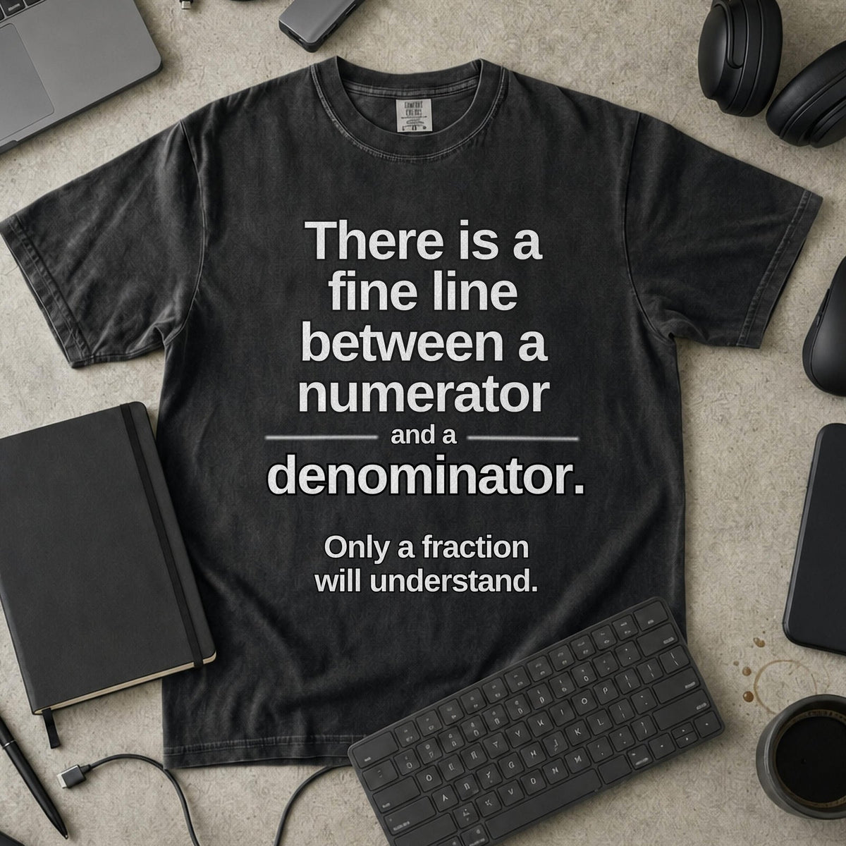 Nerd Collection Artwork 016 Premium Shirt - Black mockup