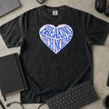 Breaking Tech Norms Shirt in Black, Comfort Colors 1717 tee flat lay