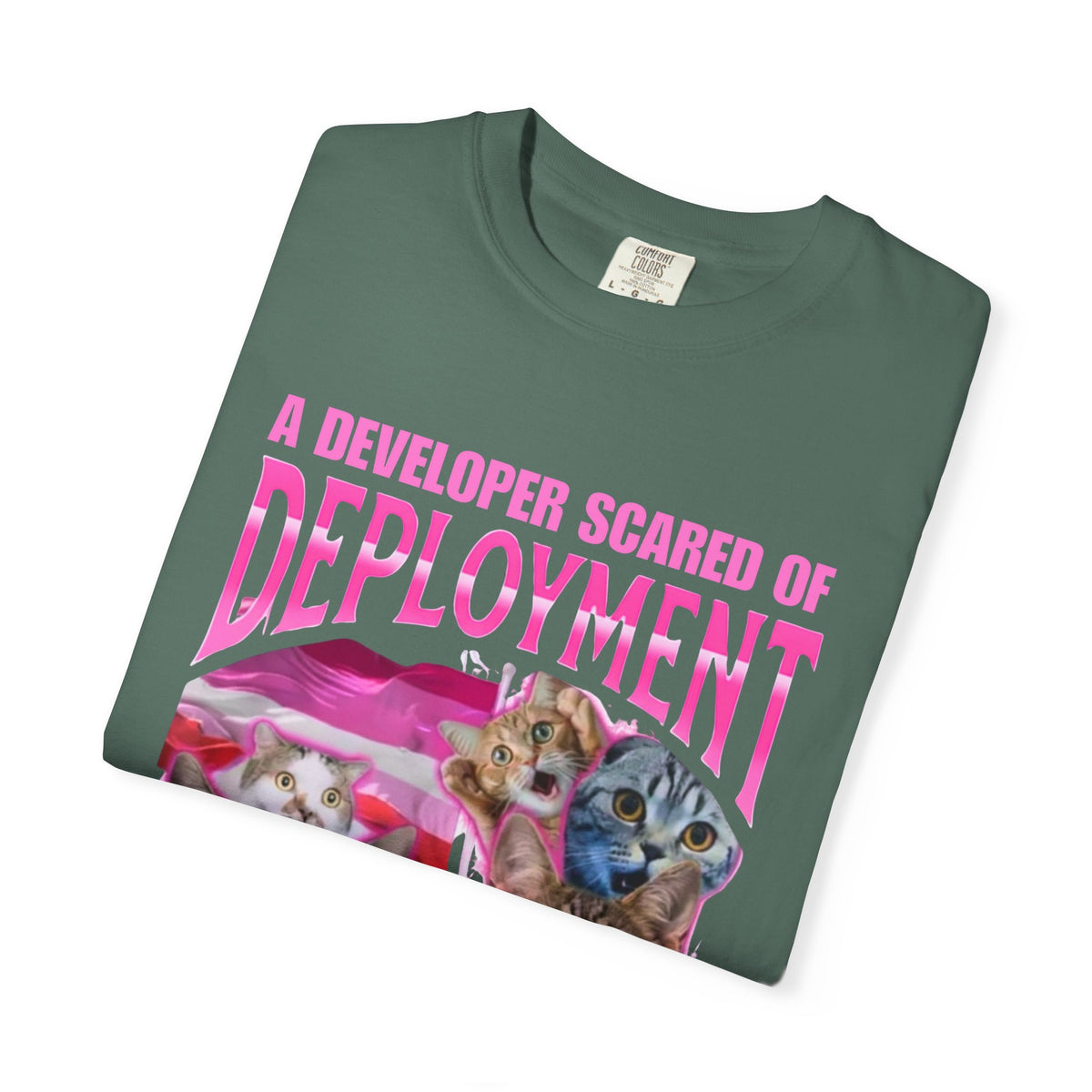 developer scared of deployment Shirt