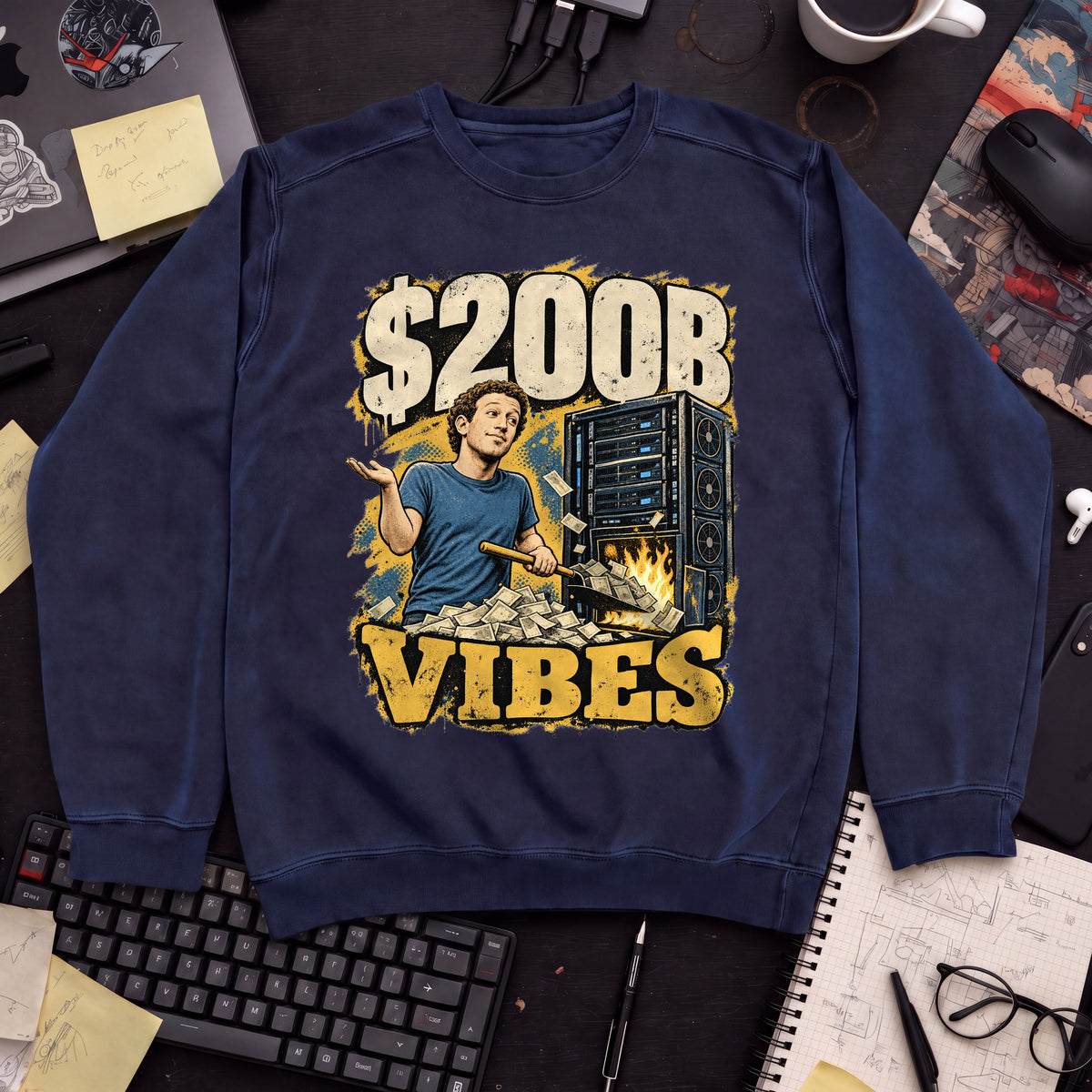 $200B Vibes Sweatshirt sweatshirt — Navy