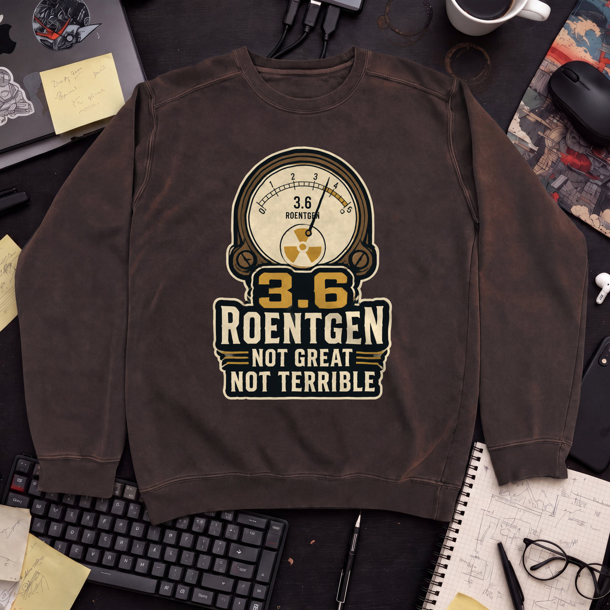 3.6 Roentgen Sweatshirt — Hot Chocolate