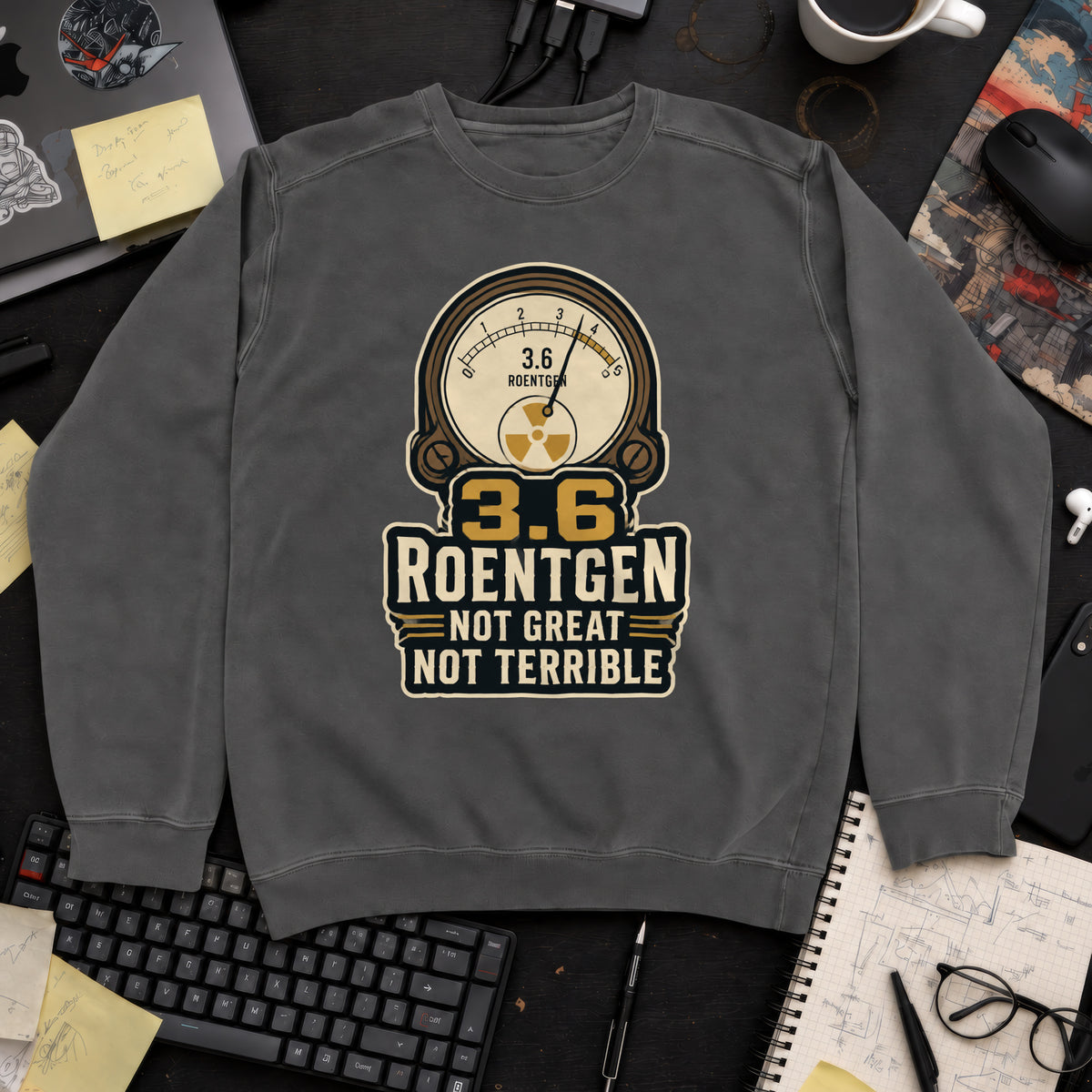 3.6 Roentgen Sweatshirt — Pepper