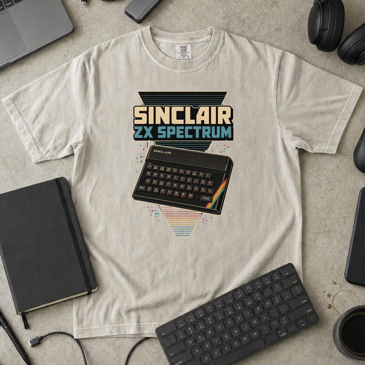 Nerd Collection Artwork 003 Premium Shirt - Ivory mockup