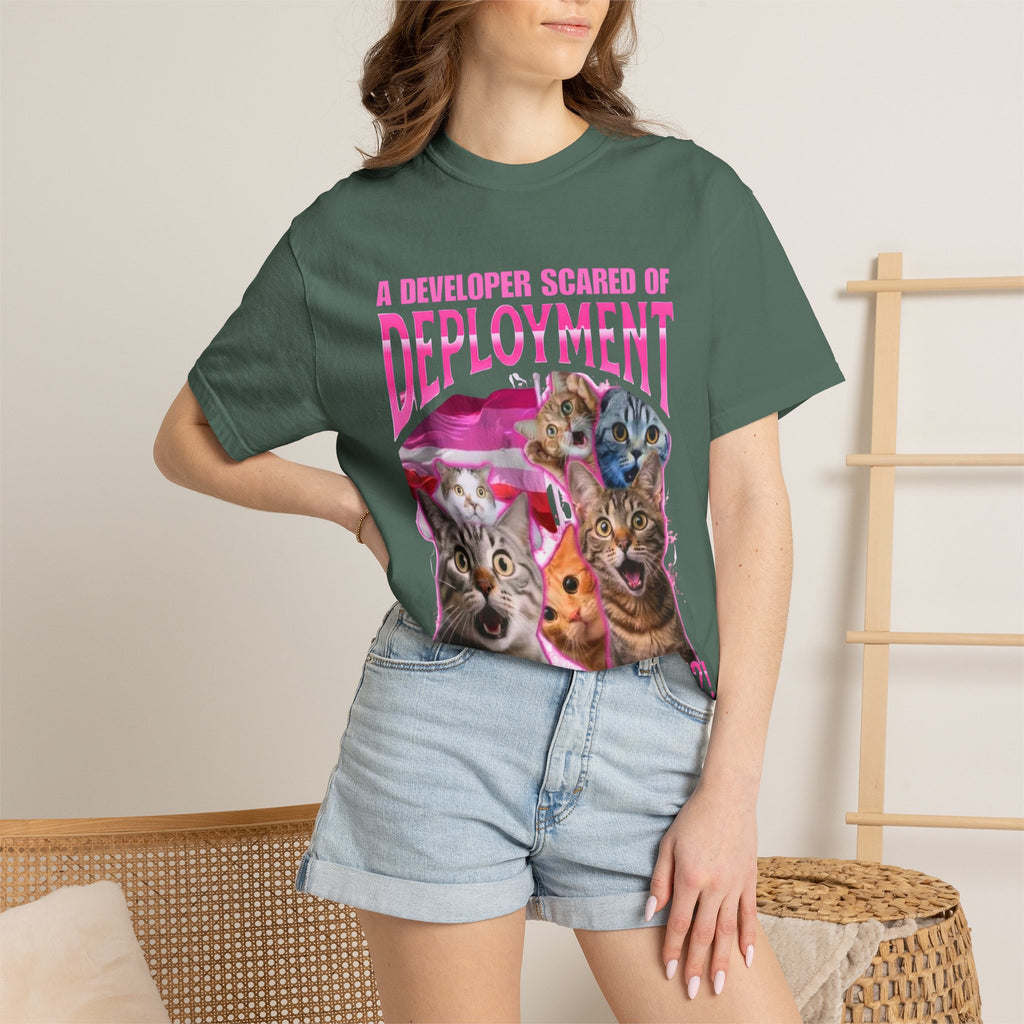 developer scared of deployment Shirt