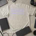 Not Enough Credit Premium Shirt - Ivory mockup