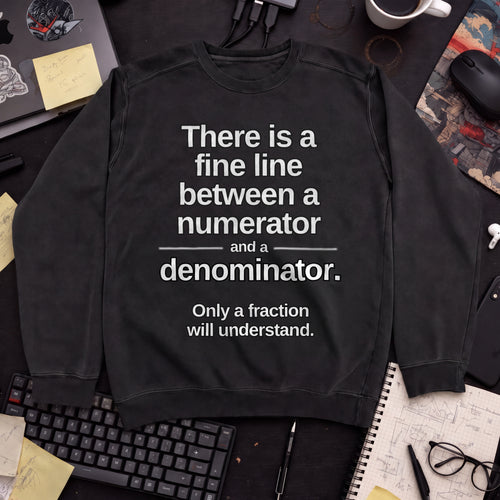 A Fine Line Sweatshirt — Black