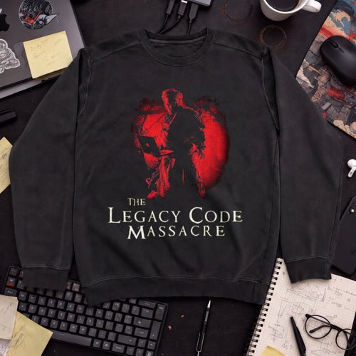 A Legacy Code Movie Sweatshirt — Black