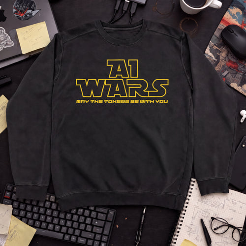 Ai Wars Tokens Sweatshirt sweatshirt — Black