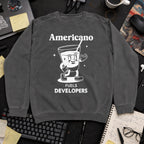 Americano Fueling Developers Sweatshirt — Pepper