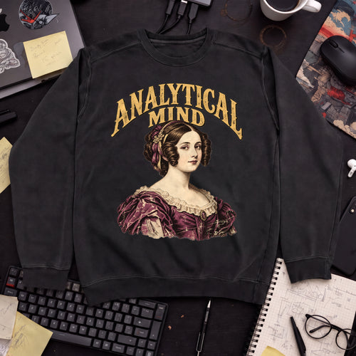 Analytical Mind Sweatshirt sweatshirt — Black