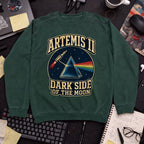 Artemis II: Dark Side of the Moon Sweatshirt — Bottle Green