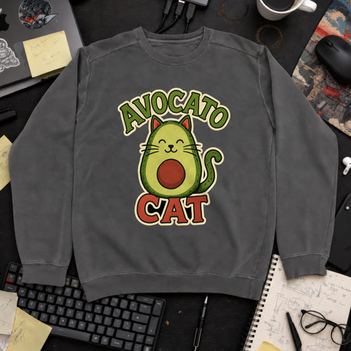 Avocato Cat Sweatshirt — Pepper