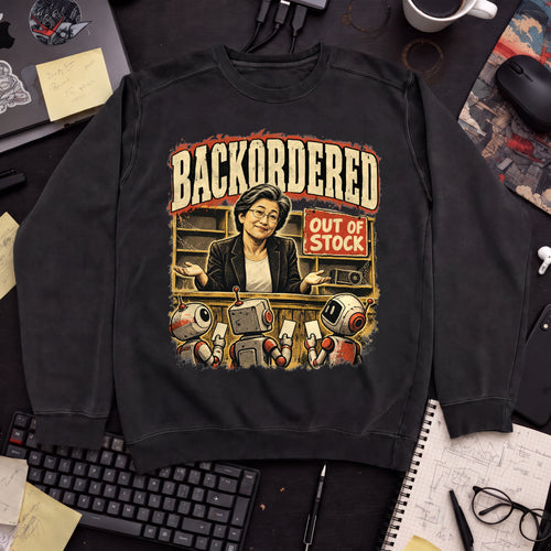 Backordered Sweatshirt sweatshirt — Black