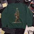 Bigfoot Encounter Sweatshirt — Bottle Green