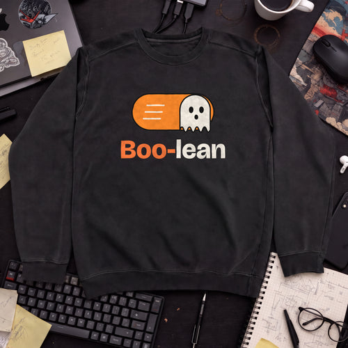 Boo-lean Sweatshirt sweatshirt — Black
