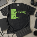 Breaking Prod Premium Shirt — black Premium Shirt mock-up
