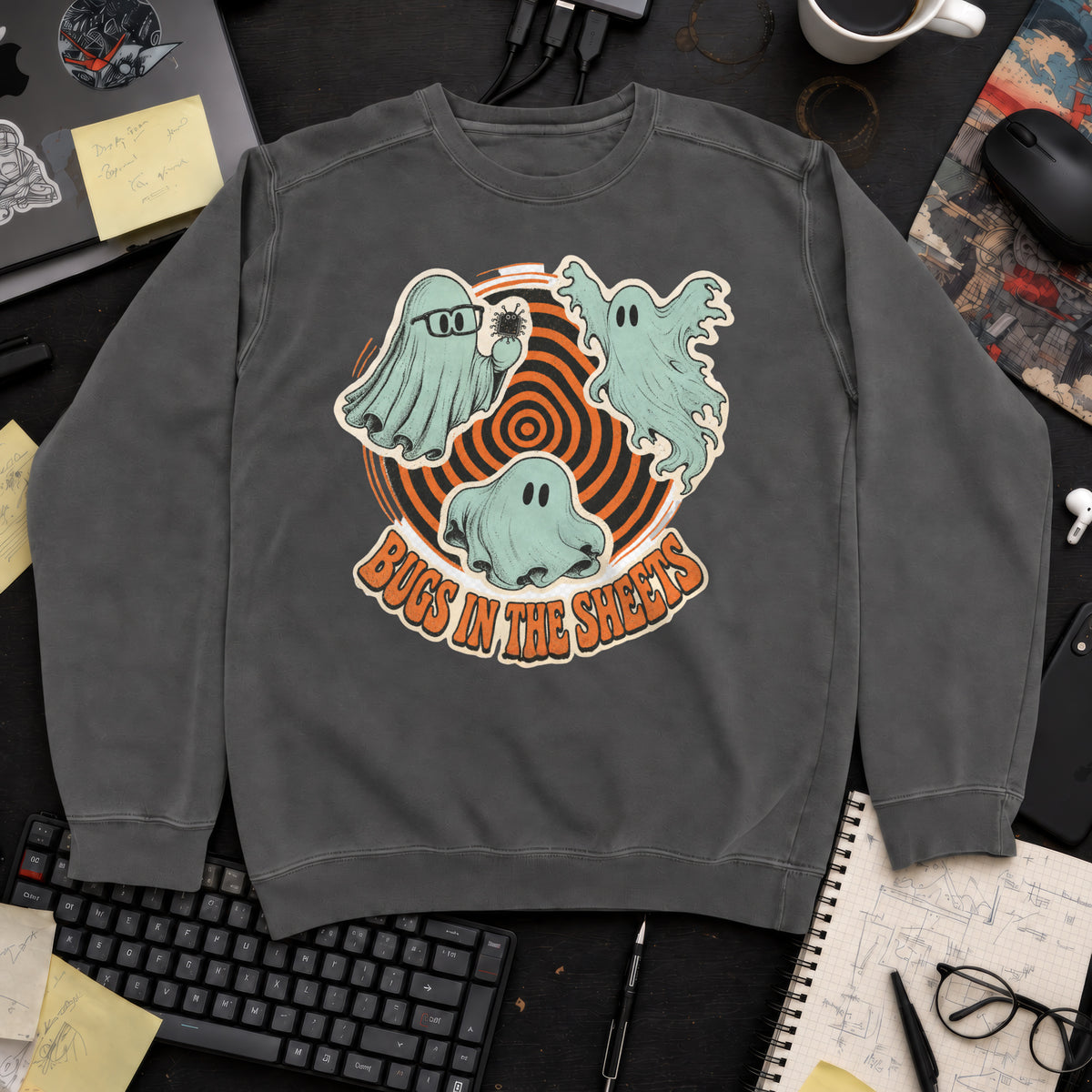 Bugs in the Sheets Sweatshirt — Pepper