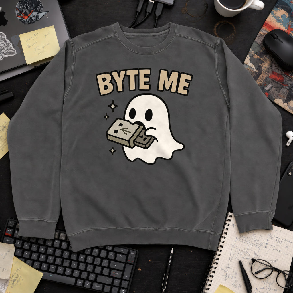 Byte Me Sweatshirt — Pepper