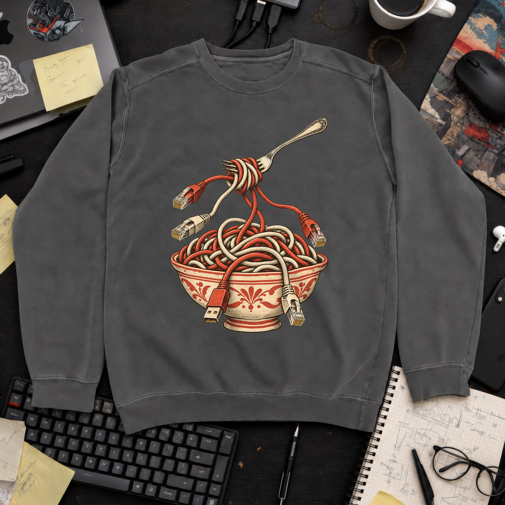 Cable Spaghetti Sweatshirt sweatshirt — Pepper