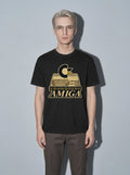 Commodore Amiga Premium Shirt - black--bust_to_thigh